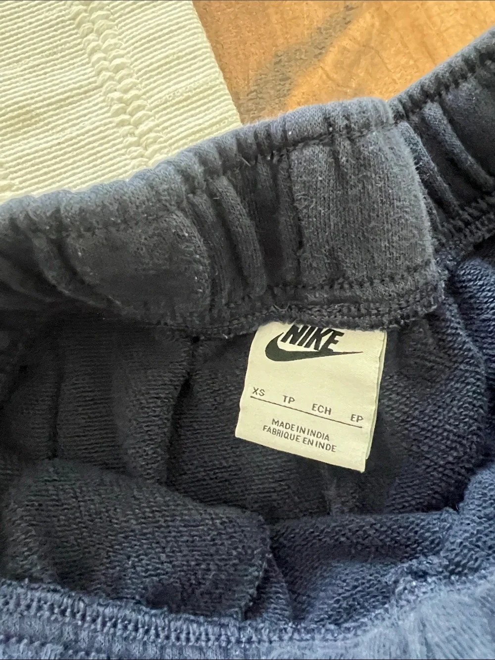 Nike Women’s Navy Blue Athletic Fleece Shorts-XS